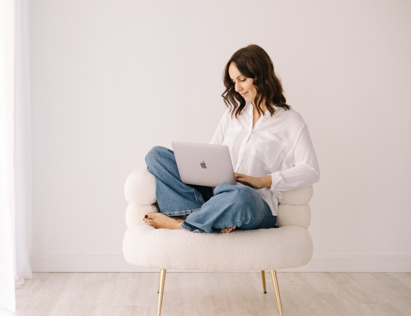 Martina Gualandi al lavoro